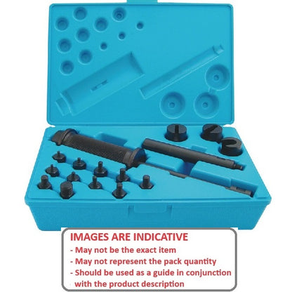 1234176 | PD-1205RS (Each) --- Pullers Tools - Complete Set Includes PD1210 Slide Hammer - Includes Studs, Collets and Extension Rod Dowel Remover and Setter - Steel Puller