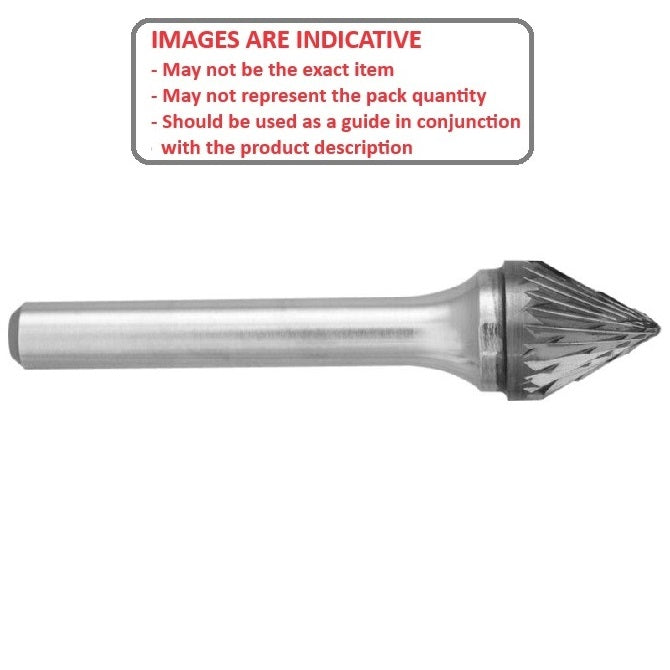 1227159 | GAR74120RS --- Rotary Files Tools - Taper Shape (60 deg) x 3.175