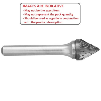 1227159 | GAR74120RS --- Rotary Files Tools - Taper Shape (60 deg) x 3.175