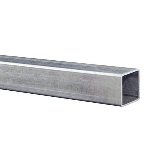 Square Tube - 6.35x5.64x304.8 mm - Aluminium