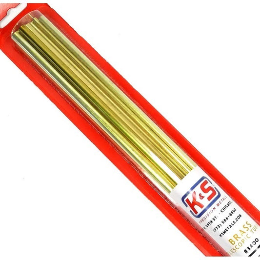 1150889 | AST-TUB-BRS-12 --- Assortment - Tubing x 12 Brass Telescoping Tubing 300mm Long