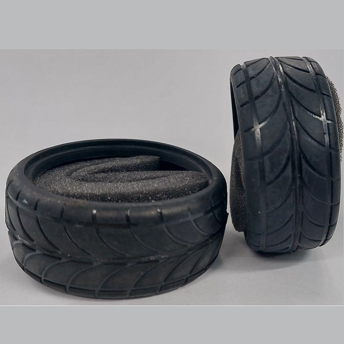 1228730 | TY-XR-063-26-DA (2 Pcs) --- Tyres - Double Arrow Pattern x 63 mm x 26 mm