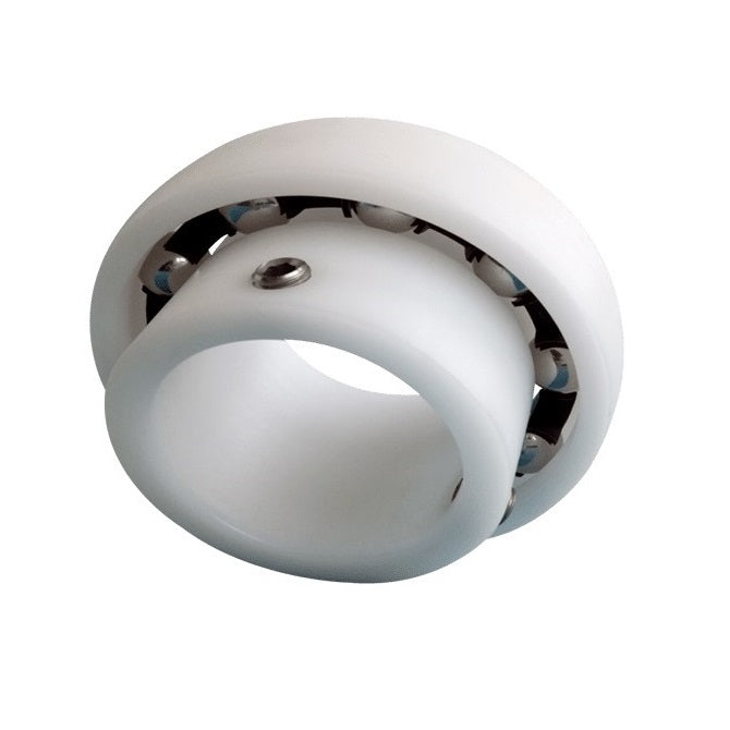 Spherical OD Bearings - 19.05x52x34 mm - Acetal with Stainless 316 Balls