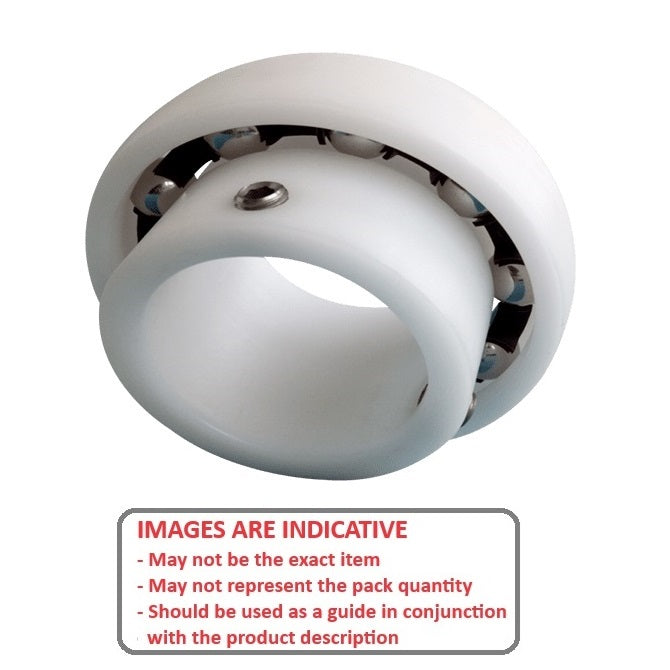 1144606 | P-UC206-20-AS6 --- Spherical OD Bearings - 31.75 mm x 62 mm x 38.1 mm