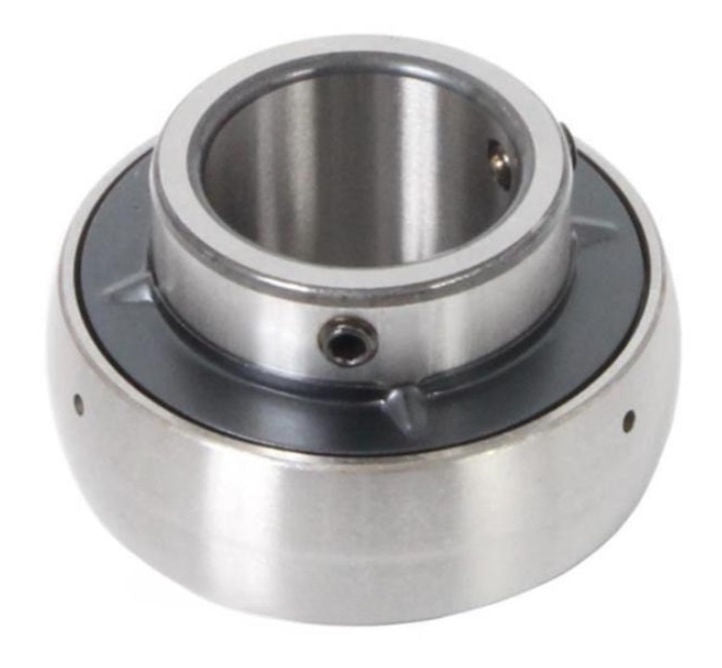 1145101 | UC206-20 (Each) --- Spherical OD Bearings - 31.75x62x38.1 mm Suits Cast Iron Housings - Chrome Steel Bearing
