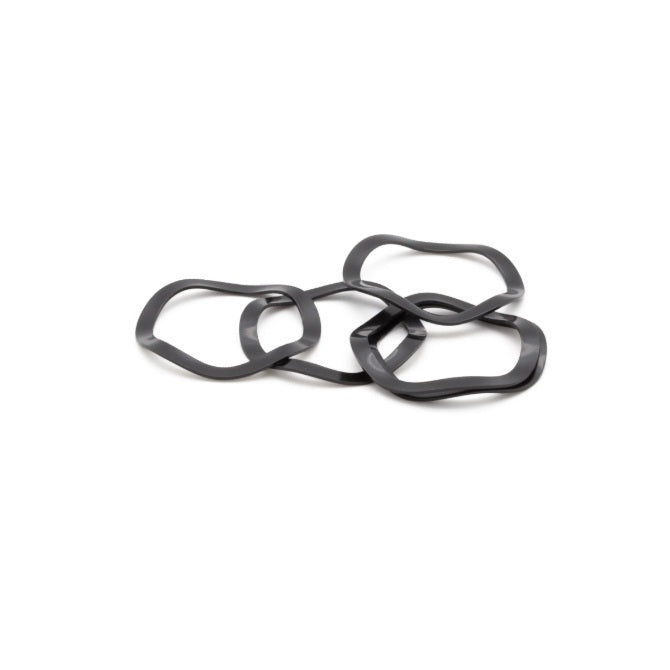 Spring Washers - 54.2x70.5x7 mm Wave - Carbon Spring Steel - Phosphate Coated Washer