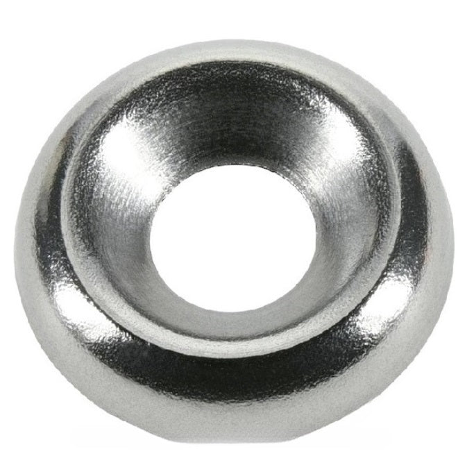 Cup Washers - 8x19.8x3.2 mm - Stainless Steel 303 PV Similar to A2, 304, 18-8 