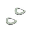 Spring Washers - 2.5x5.5x0.55 mm - Spring Steel Zinc Plated