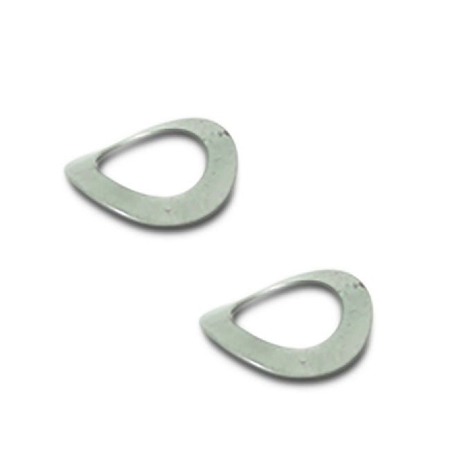 1088053 | W0095-T-019-033-WC-CZ (Each) --- Spring Washers - 9.53x18.67x3.28 mm Curved - Carbon Spring Steel AISI C1075 Blued Washer