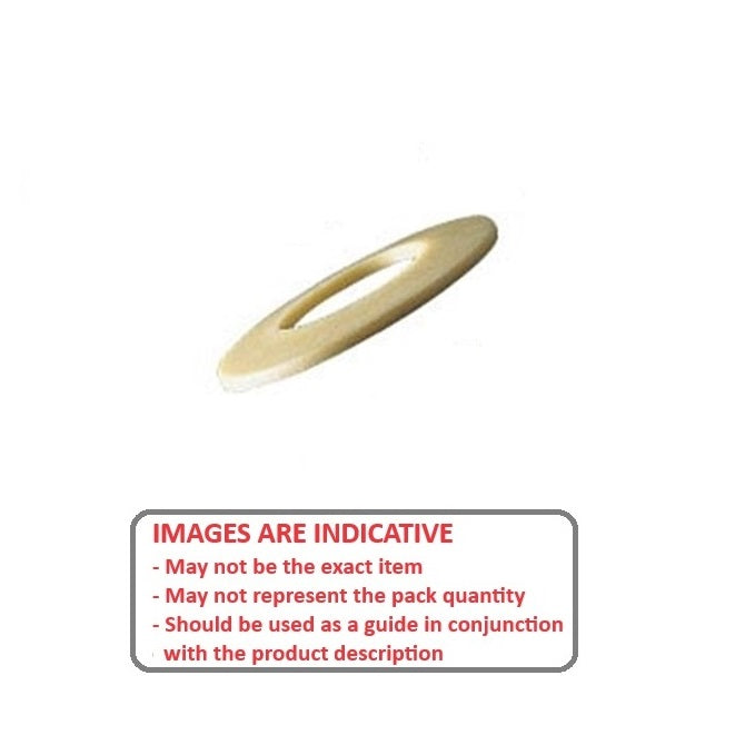 1143285 | W0160-D-032-018-P (Each) --- Disc Spring Washers - 31.5x16x1.75 mm Standard - Plastic Washer