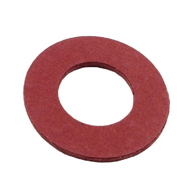 1040904 | W0022-F-006-008-FBR-R (PK-100) --- Flat Washers - 2.18x6.35x0.79 mm Commercial - Fibre - Red Washer