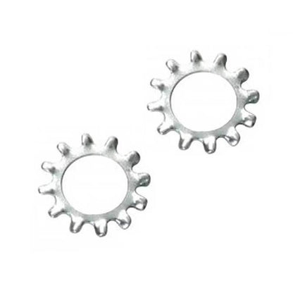 1052489 | W0040-LE-009-006-CZ (PK-50) --- Lock Washers - 4x9x0.6 mm External Tooth Washer
