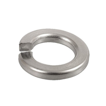 1052159 | W0040-T-008-009-L-S6 (PK-100) --- Lock Washers - 4x7.6x0.9 mm Split - Stainless Steel 316 Similar to A4, 18-10 Washer