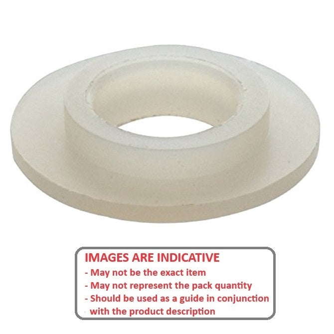 1042980 | W0028-SH-007-020-N (PK-35) --- Shoulder Washers - 2.84x7.137x2.03 mm - Nylon Zytel 101 Washer