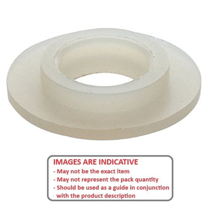1042980 | W0028-SH-007-020-N (PK-35) --- Shoulder Washers - 2.84x7.137x2.03 mm - Nylon Zytel 101 Washer