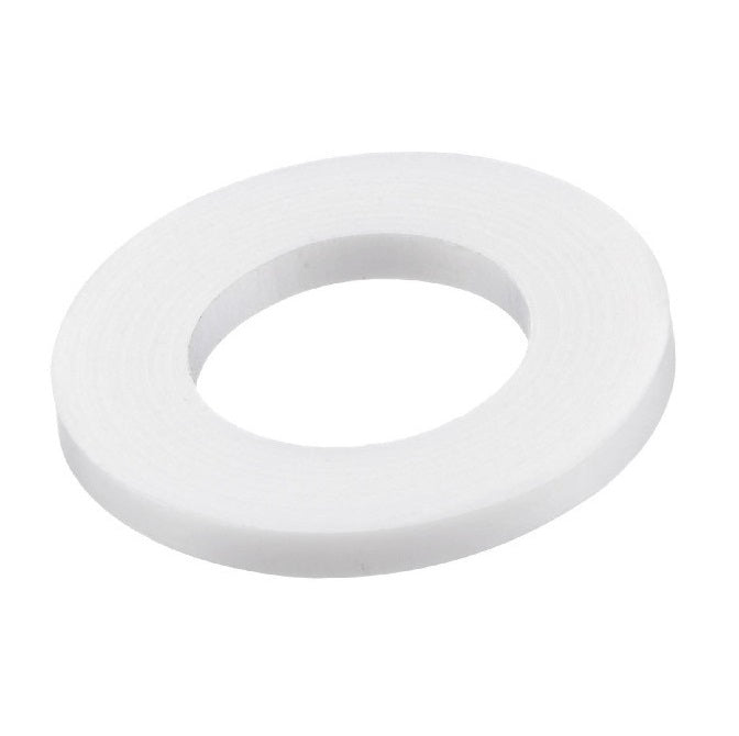 Flat Washers - 6.35x12.7x1.58 mm Commercial - Nylon Polyamide 6/6 Natural Washer