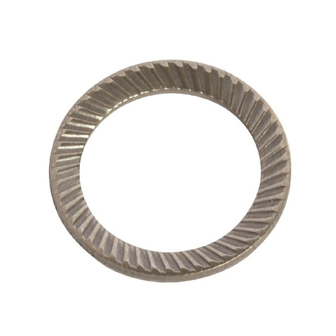 Serrated Washers - 1.6x3.2x0.35 mm - Carbon Spring Steel Self Finish