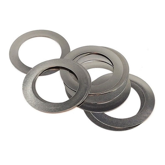 1085942 | W0095-FP-014-0040-CH (PK-2) --- Flat Washers - 9.525x14.15x0.38 mm Precision Shim - Carbon Spring Steel AISI C1075 Washer