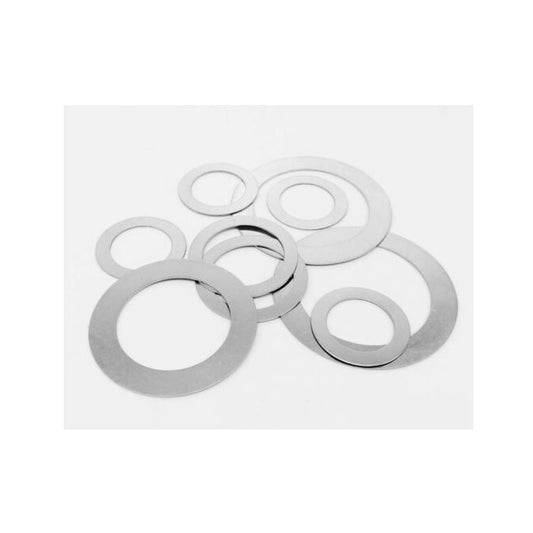 1108504 | W0127-FP-019-0160-A5 (Pack of 10)  --- Flat Washers - 12.7x19.05x1.6 mm Precision Shim - Aluminium 5052 Washer