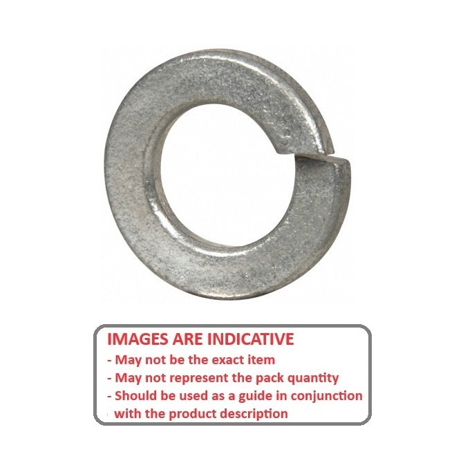 1047604 | W0032-T-006-008-L-CZ (PK-20) --- Lock Washers - 3.18x6.2x0.8 mm Split Washer