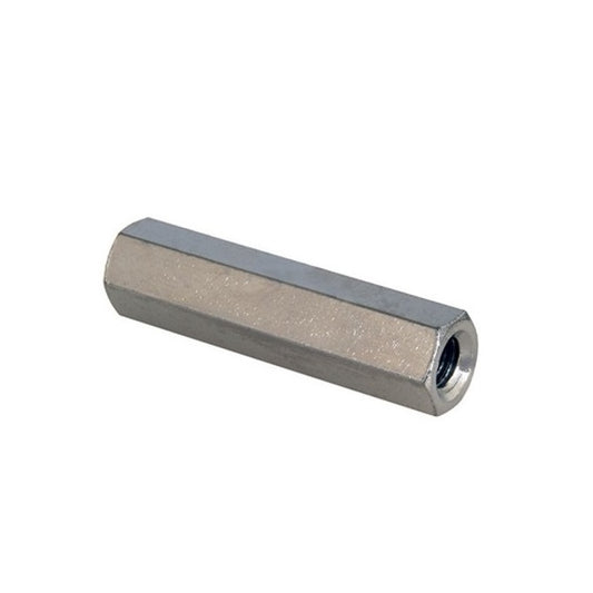 Threaded Spacers - M6 - 6x1mm - 15x10 mm Hex - Stainless Steel 316 Similar to A4, 18-10 Spacer