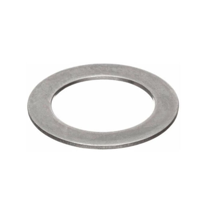 1140331 | W0250-FP-035-0150-CL (Pack of 10)  --- Flat Washers - 25x35x1.5 mm Precision Shim - Carbon Spring Steel Self Finish Washer