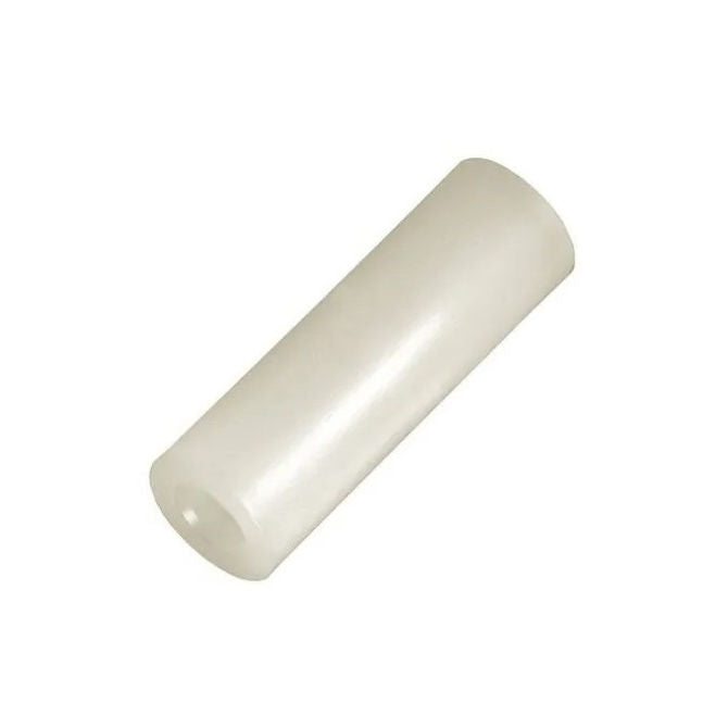 1061291 | W0050-F-010-180-NY (PK-5) --- Through Bore Round Spacers - 5x10x18 mm - Nylon Polyamide 6/6 Spacer