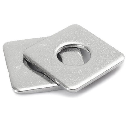 Square Washers - 12.7x34.925x6.35 mm - Carbon Spring Steel Self Finish