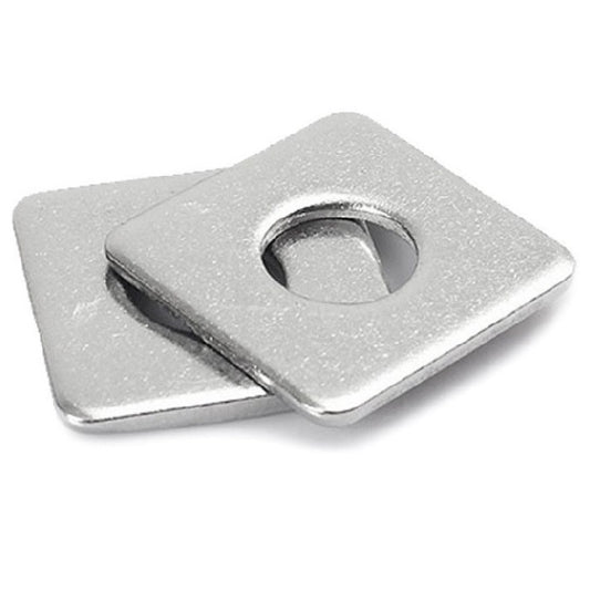 Square Washers - 12.7x34.925x6.35 mm - Carbon Spring Steel Self Finish