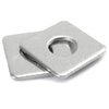 Square Washers - 12.7x34.925x6.35 mm - Carbon Spring Steel Self Finish