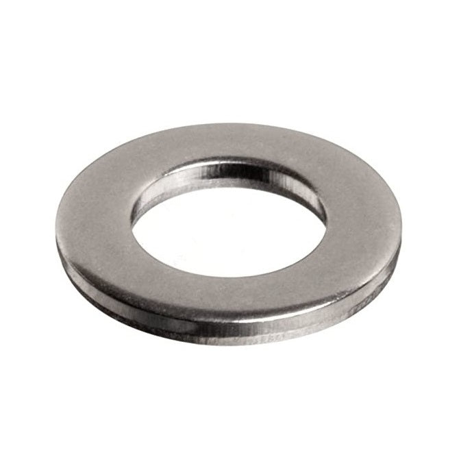 Flat Washers - 6.35x17.46x4.76 mm Heavy Duty - Carbon Spring Steel Self Finish Washer