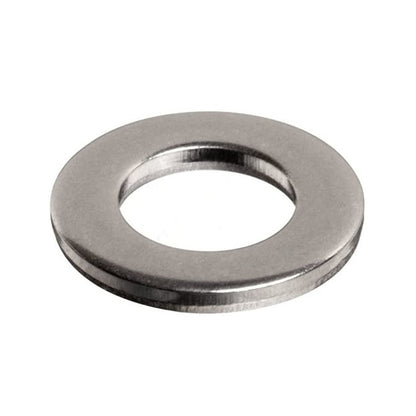 Flat Washers - 6.35x17.46x4.76 mm Heavy Duty - Carbon Spring Steel Self Finish Washer