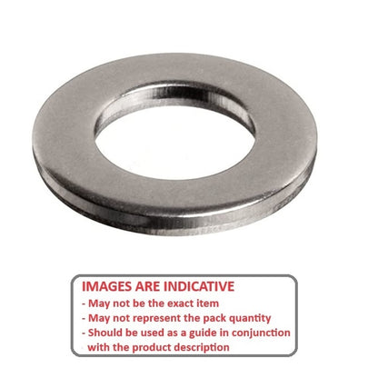 1072251 | W0064-F-017-048-S3M (Each) --- Flat Washers - 6.35x17.46x4.76 mm Heavy Duty - Stainless Steel 303 PV Similar to A2, 304, 18-8 Washer