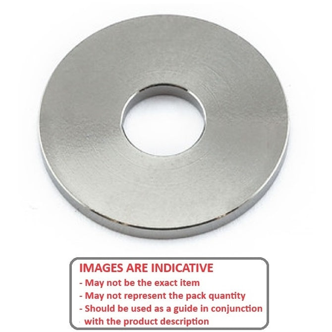 1091495 | W0100-F-020-020-TC1 (PK-10) --- Flat Washers - 10x20x2 mm - Titanium - CP1 Commercially Pure Washer