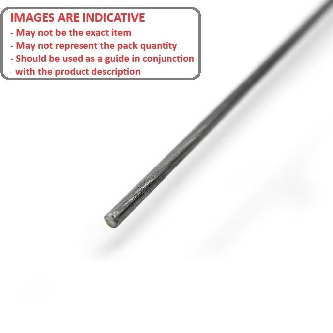 1043800 | WI-03000-001000-SP (Length) --- Straight Lengths Wire - 3 mm - 1 Mtr  - Carbon Spring Steel