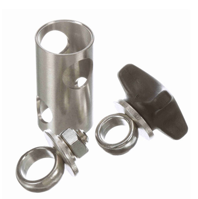 1103518 | VG10RS (Each) --- Single Knob and Nut Cross Blocks - 12.70 x 12.70 96.52x58.674 mm - Stainless Steel 304 Similar to A2, 18-8 HRB80 Cross Block